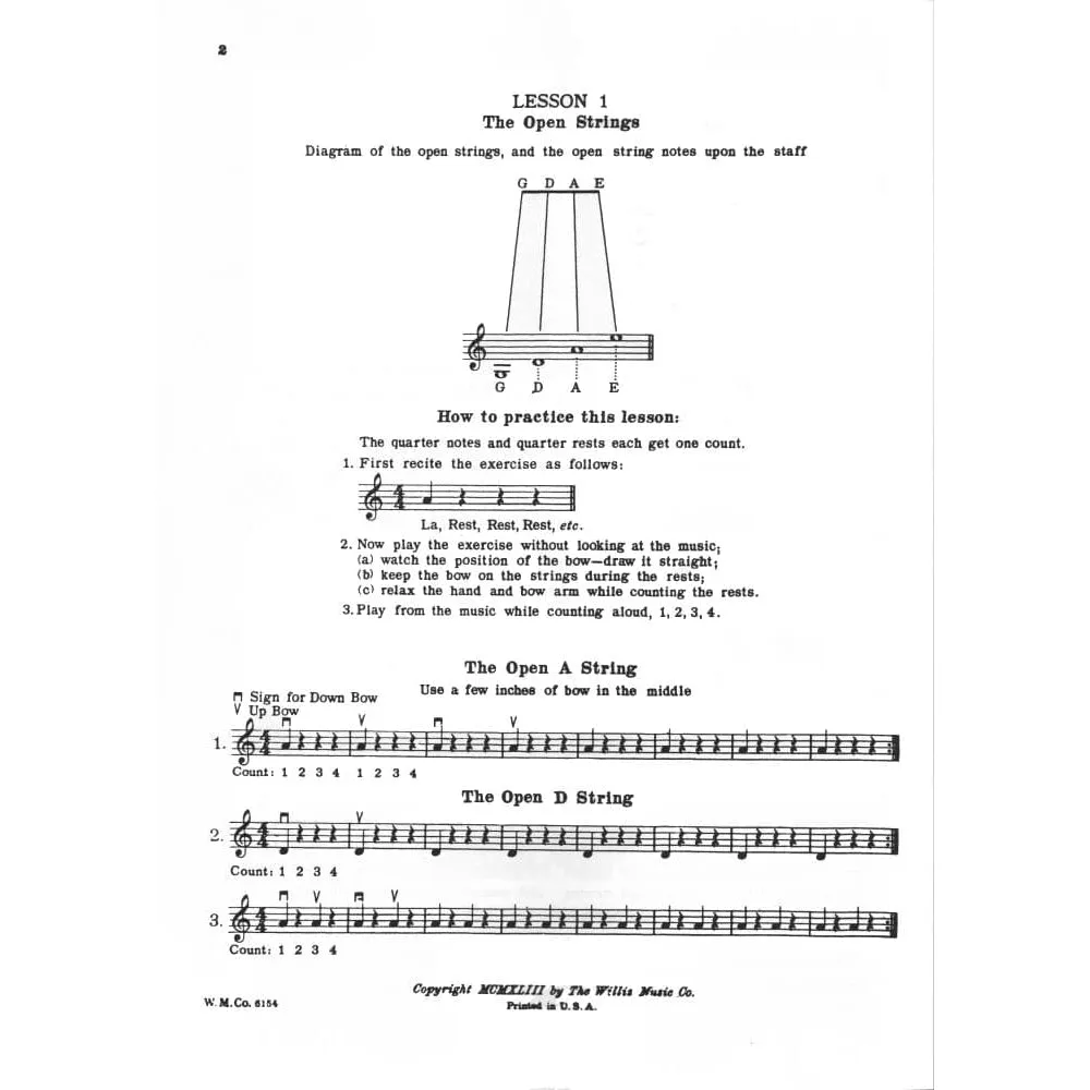 Grissen Learn with Tunes 1 Violinschule Willis