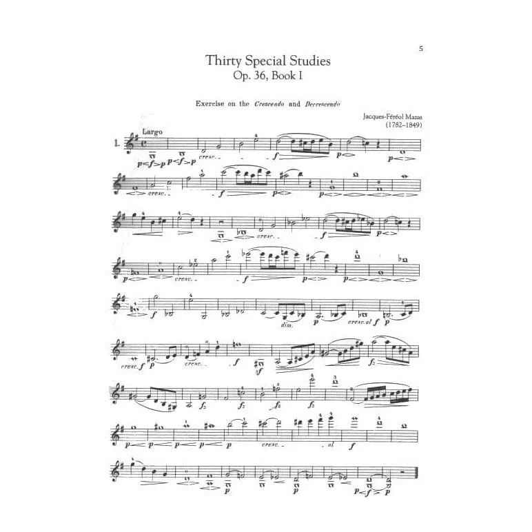 Schirmer Mazas 75 Etüden Op 36 Violine Noten komplett Hermann
