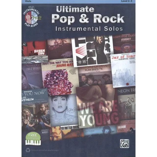 Shar Ultimate Pop & Rock Viola Noten mit CD Alfred