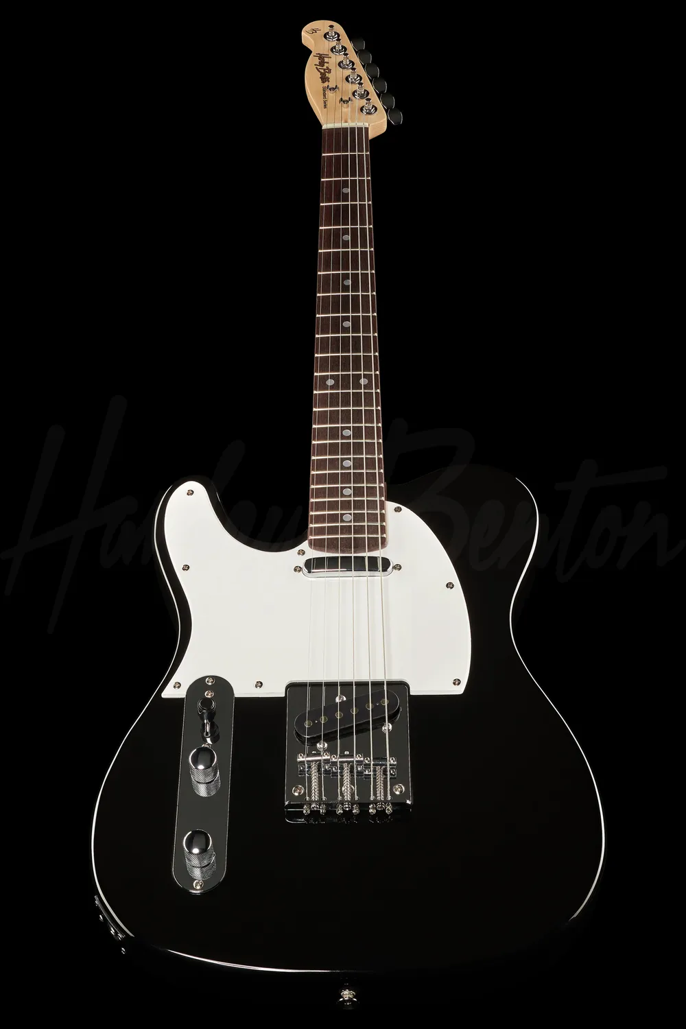 Harley Benton Student TE-20LH E-Gitarre Links Schwarz