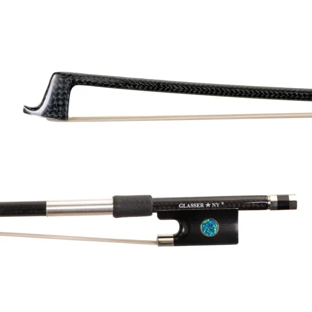 Glasser Earth Violinenbogen 4/4 Carbon geflochten