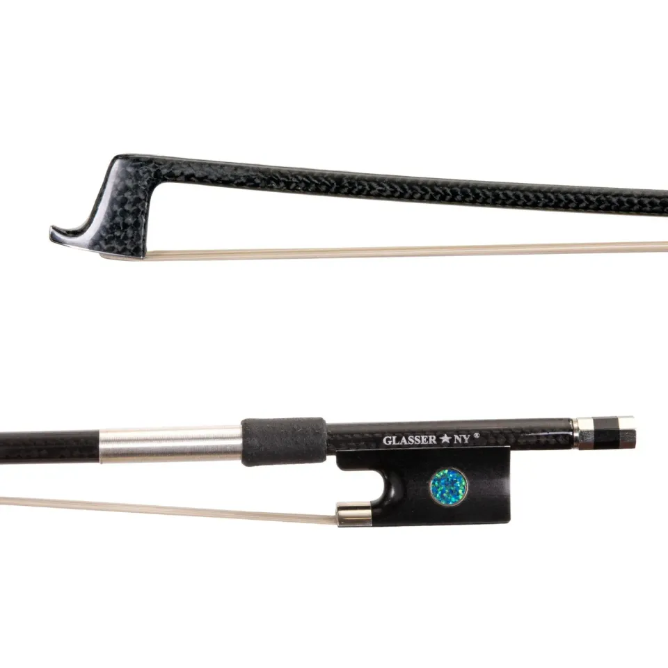 Glasser Earth Violinenbogen 4/4 Carbon geflochten