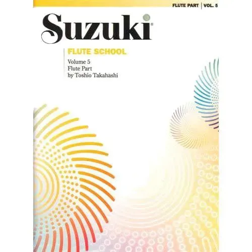 Suzuki Flute School Vol 5 Flötennoten Querflöte