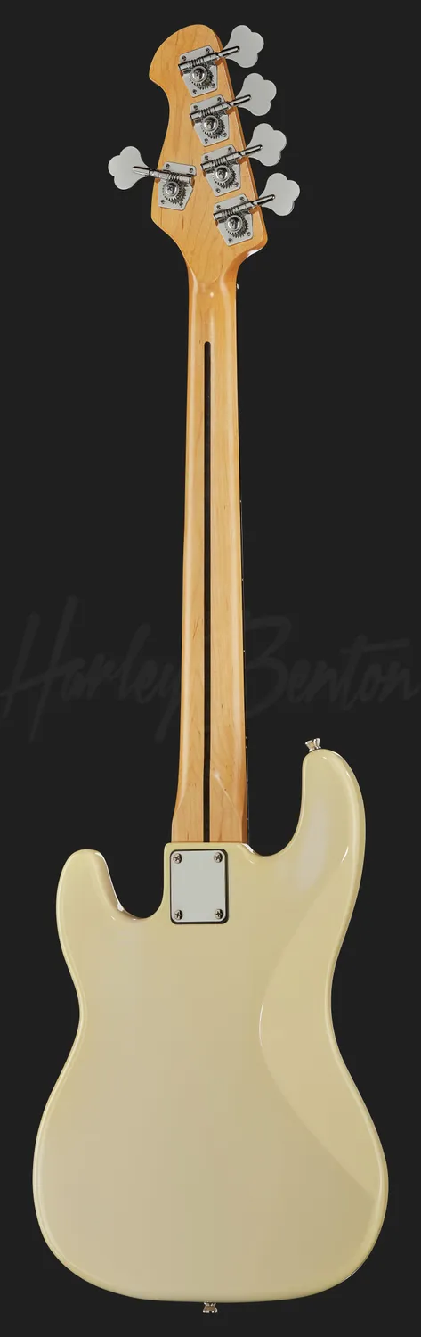 Harley Benton Pro PJ-75 OW 5-Saiter E-Bass Olympic White