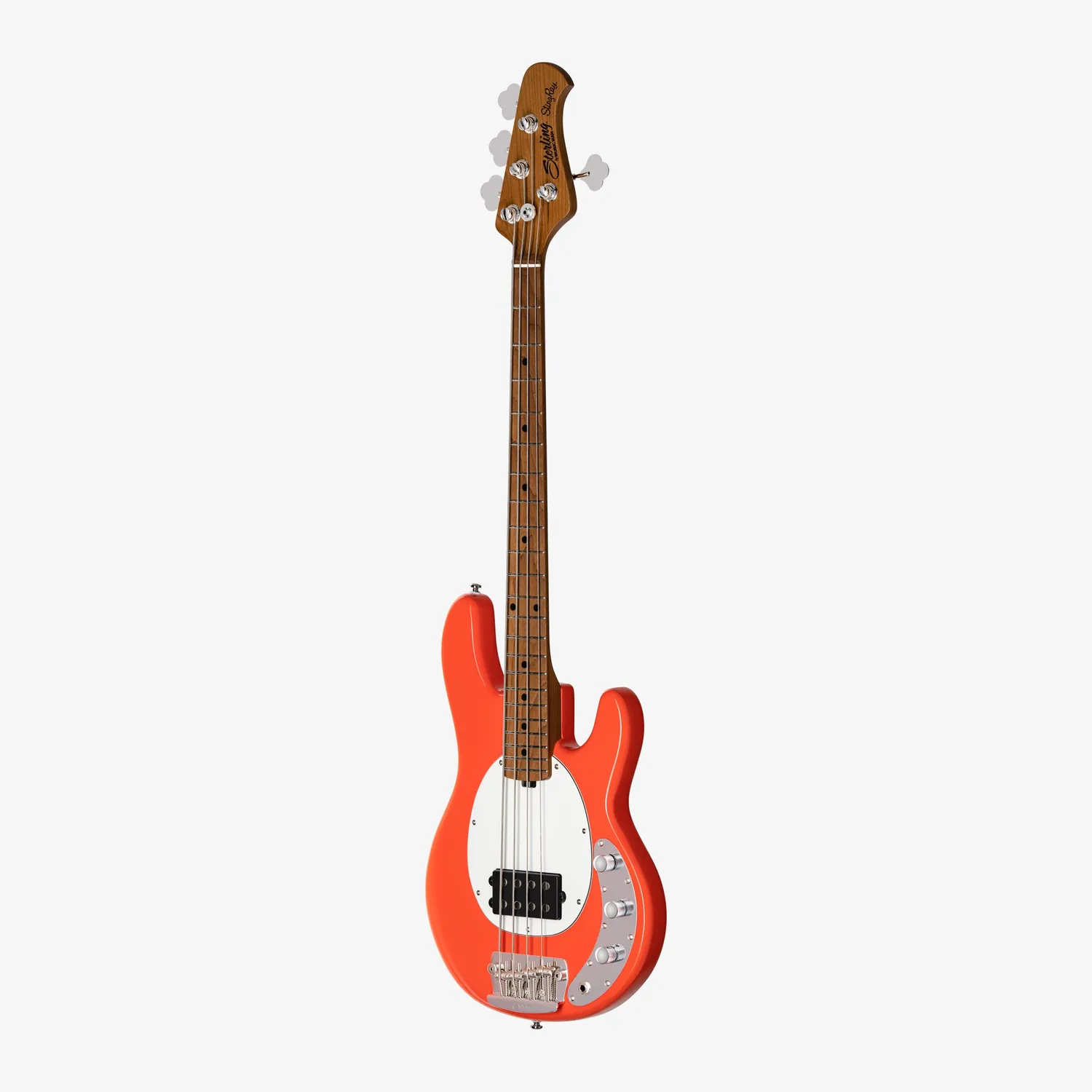 Sterling StingRay Short Scale E-Bass Fiesta Red