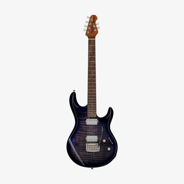 Sterling Artist Series Luke E-Gitarre Blueberry Burst Aktiv