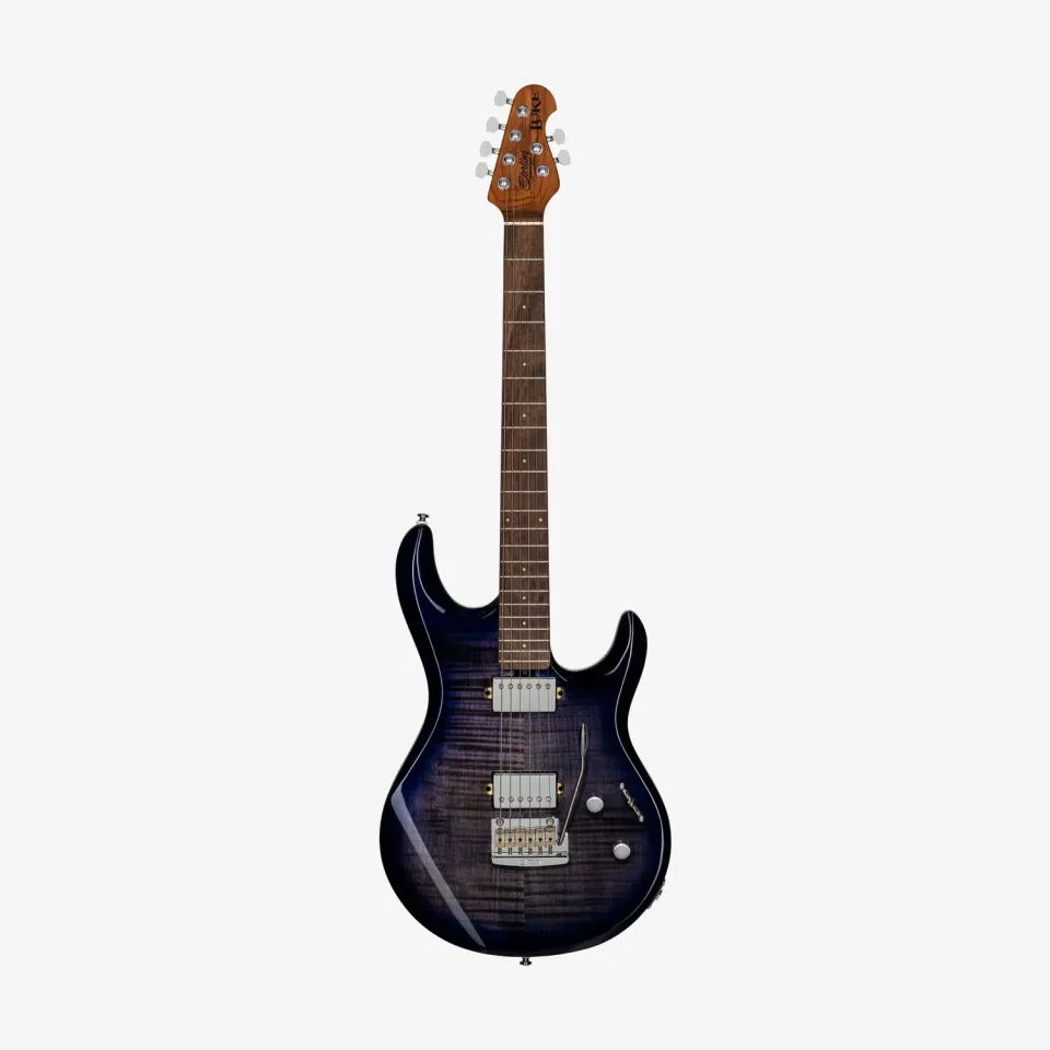 Sterling Artist Series Luke E-Gitarre Blueberry Burst Aktiv