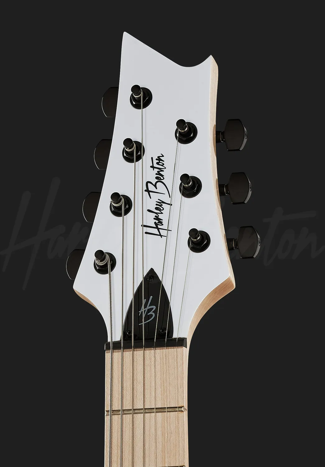 Harley Benton R-457MN E-Gitarre Weiß 7-saitig