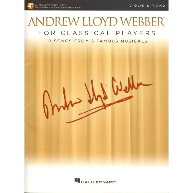 Hal Leonard Lloyd Webber Noten Violine Klavier