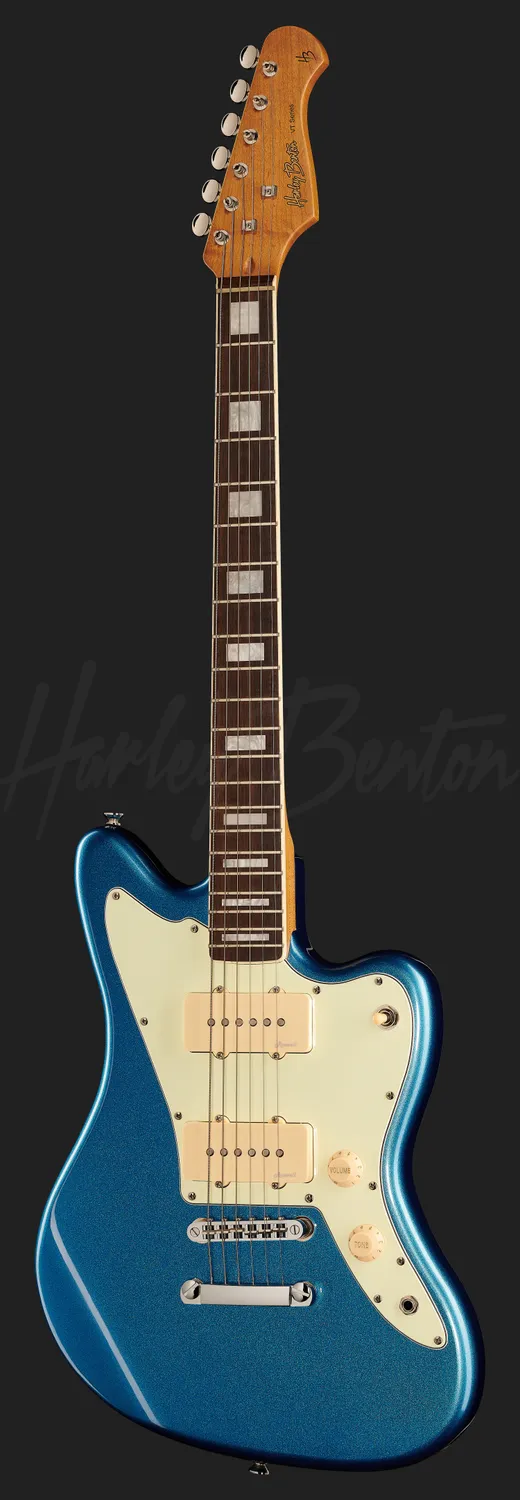 Harley Benton Classic JA-60CC E-Gitarre Lake Placid Blue