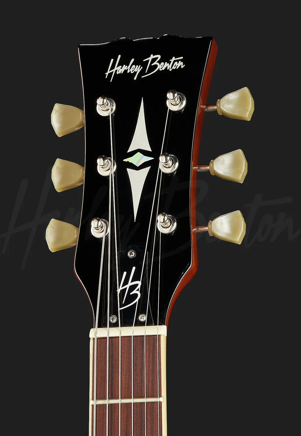 Harley Benton SC-450Plus HB E-Gitarre Honey Burst