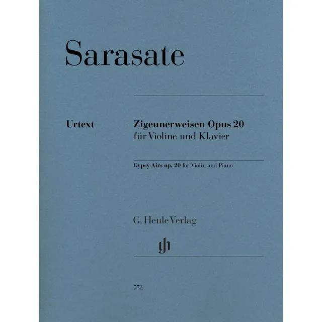 Henle Sarasate Zigeunerweisen Op. 20 Violine Klavier Noten