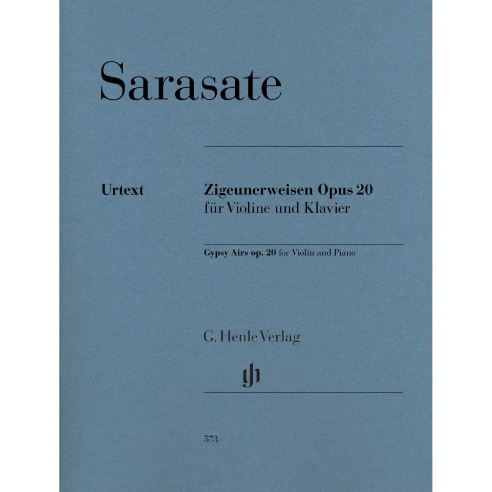 Henle Sarasate Zigeunerweisen Op. 20 Violine Klavier Noten