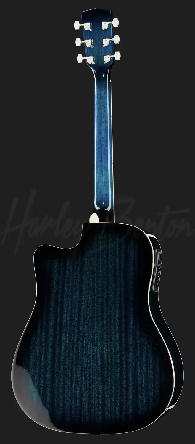 Harley Benton Custom D-120CE Westerngitarre TB Cutaway