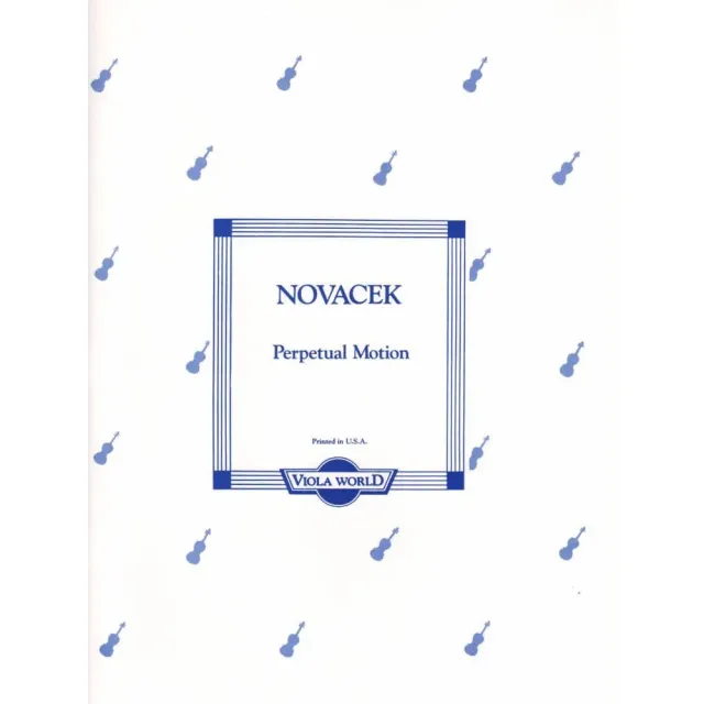 Shar Music Novacek Perpetual Motion Noten Viola