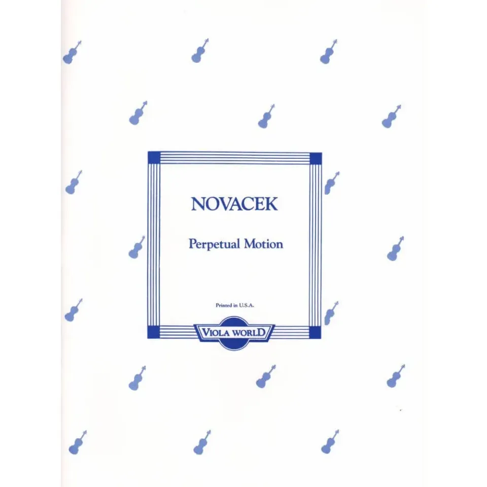 Shar Music Novacek Perpetual Motion Noten Viola