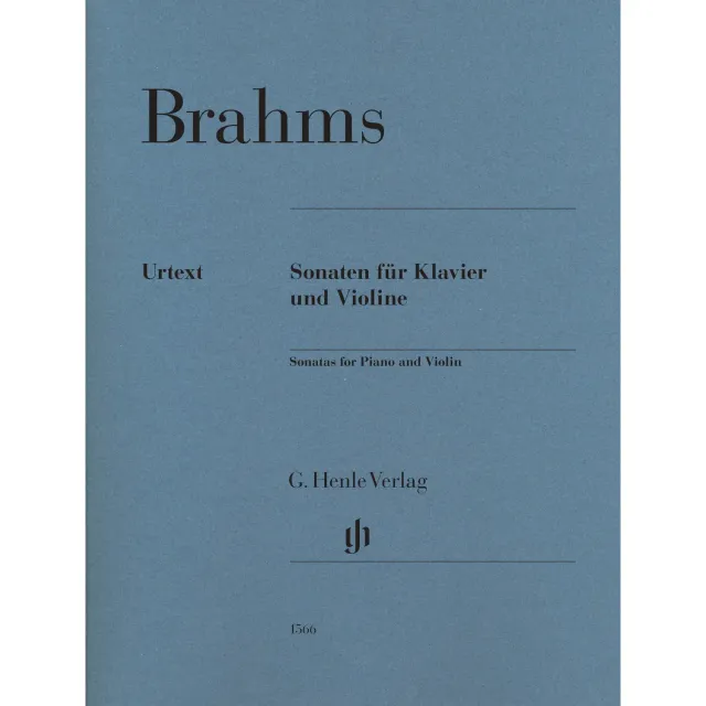 Henle Brahms Sonaten Klavier Violine Urtext Noten