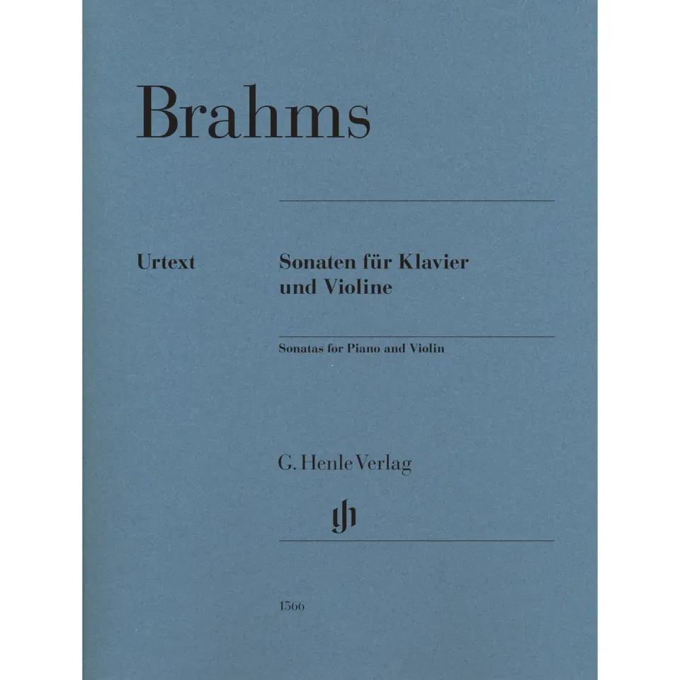 Henle Brahms Sonaten Klavier Violine Urtext Noten