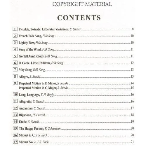 Suzuki Cello School Volume 1 Cello-Notenheft