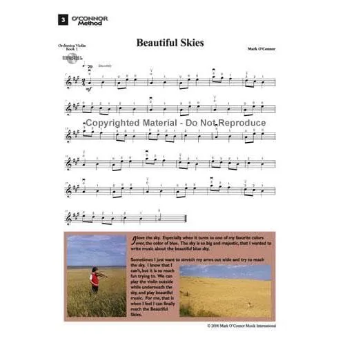 O'Connor Method Orchestra Buch 1 Noten Violine