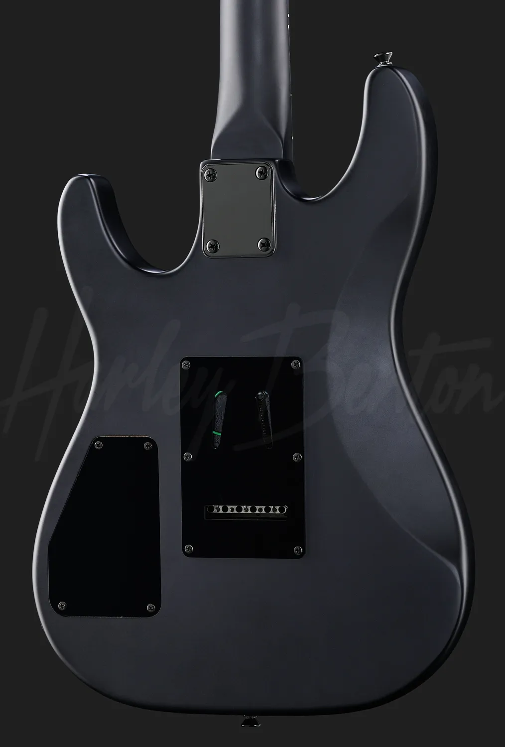 Harley Benton Rock HWY-25BKS E-Gitarre matt schwarz