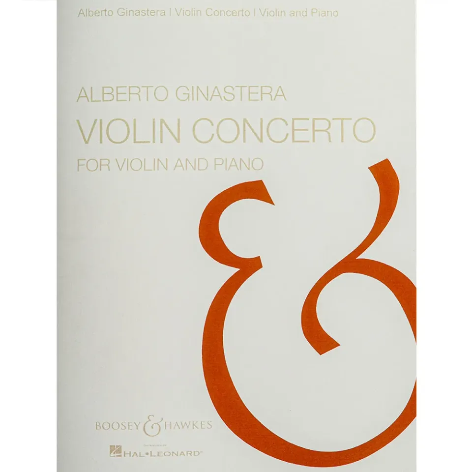 Ginastera Violinkonzert op. 30 Noten Violine Klavier virtuos