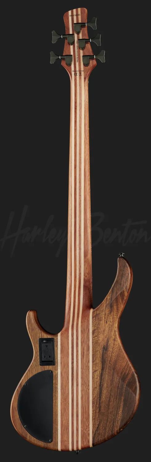 Harley Benton Pro HBZ-2005 E-Bass 5-Saiter Ovangkol aktiv