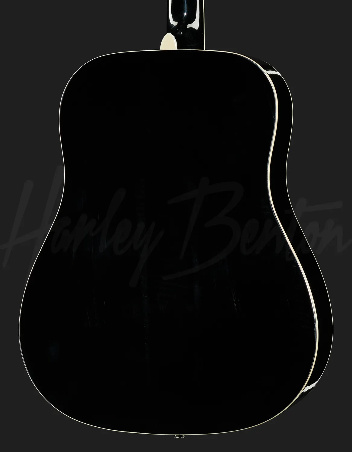 Harley Benton D-120LH Westerngitarre Schwarz Linkshand