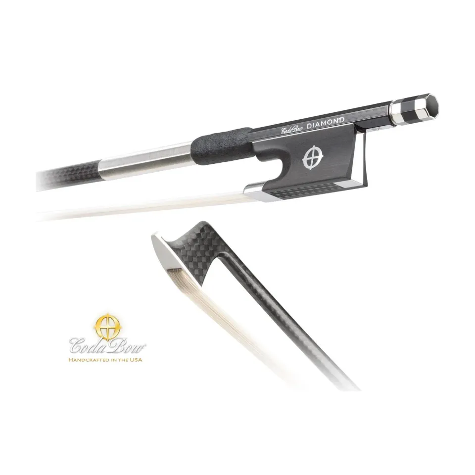 CodaBow Diamond SX Violinenbogen Carbon mittlere Härte