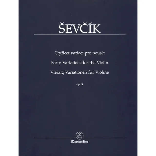 Bärenreiter Sevcik 40 Variationen Op 3 Violinnoten Technik