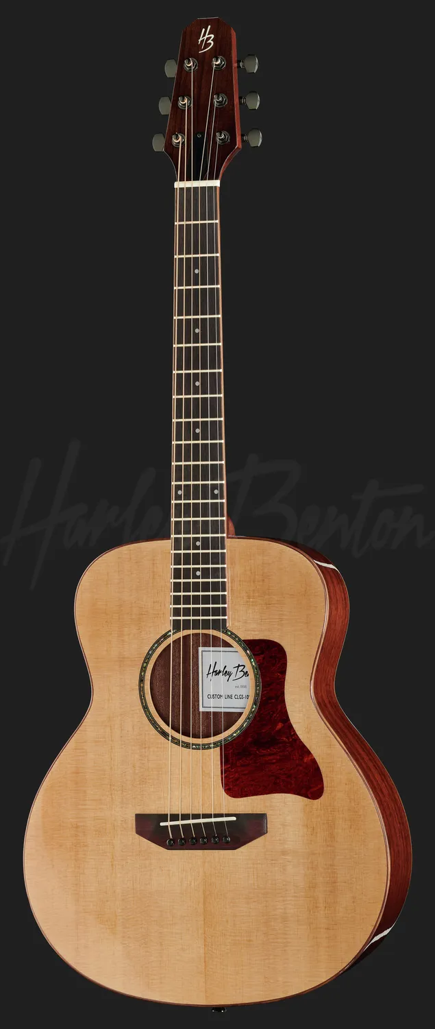 Harley Benton Custom Line CLGS-10S Reisegitarre Fichte
