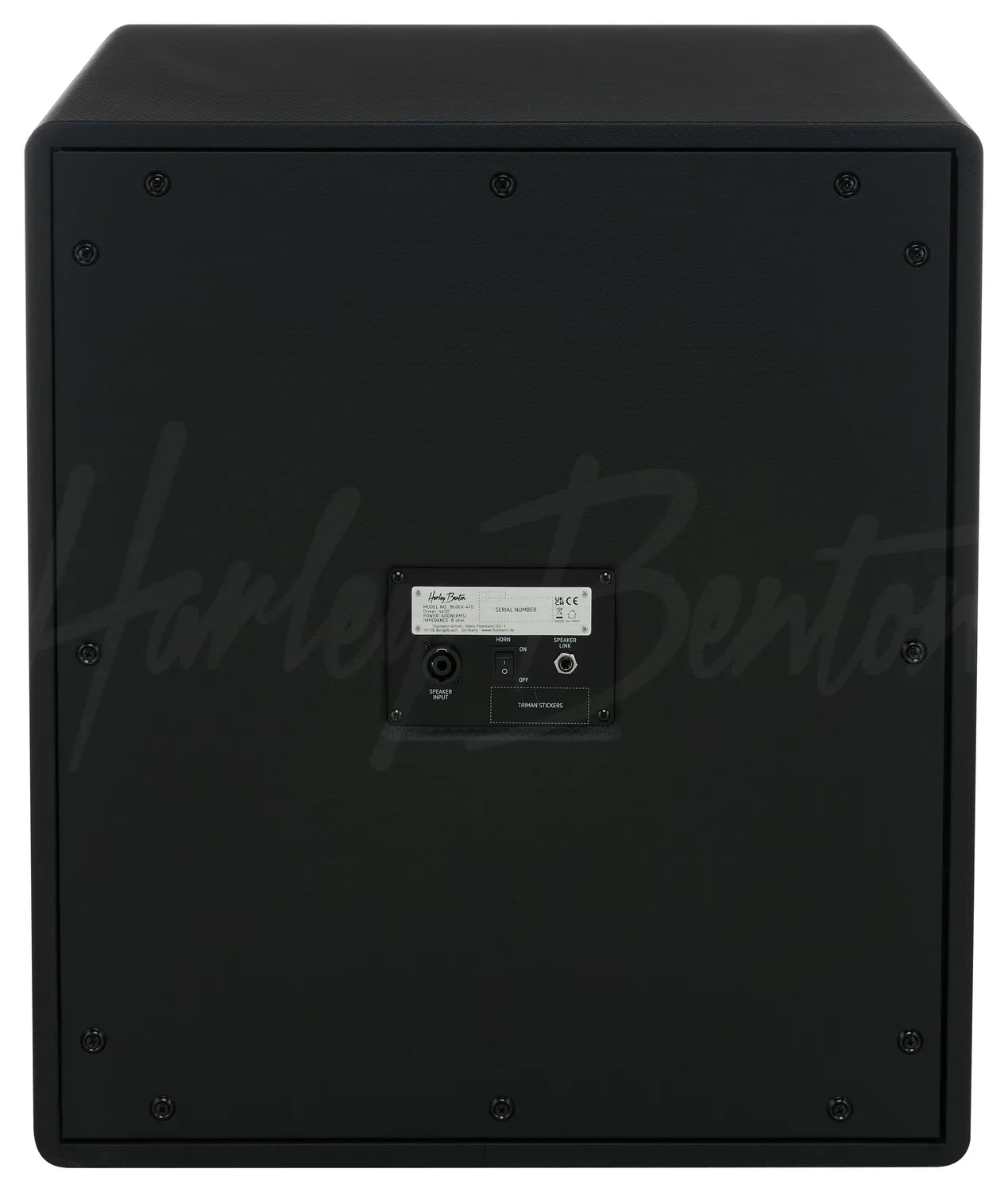 Harley Benton Block-410V Bassbox 4x10 600W 8 Ohm