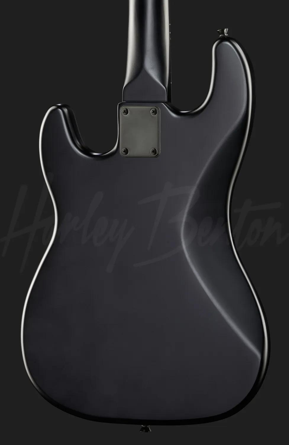 Harley Benton PB-20 SBK E-Bass Schwarz Split-Coil