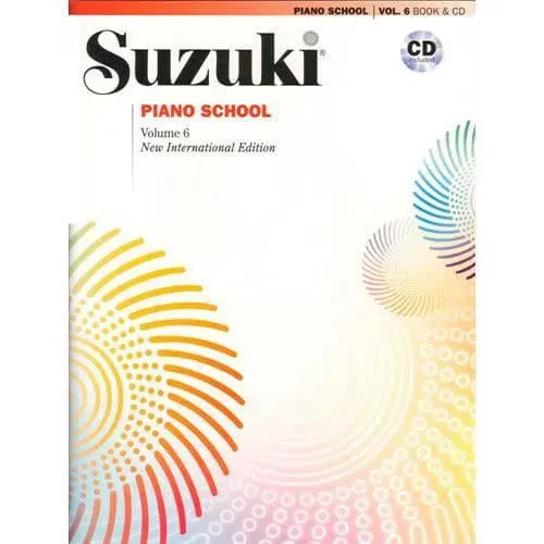 Suzuki Piano School 6 Klaviernoten mit CD Azuma