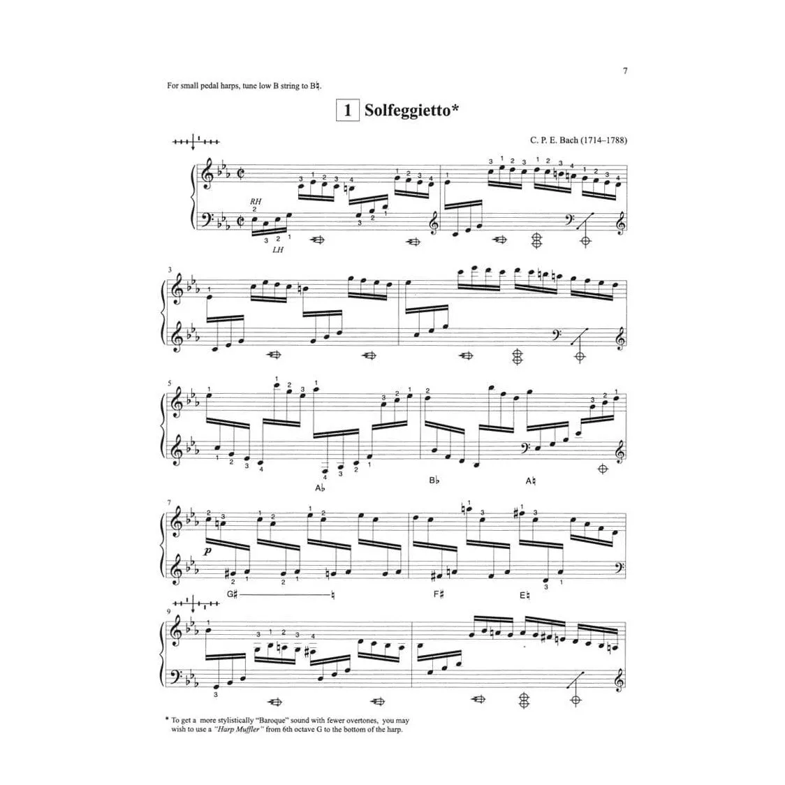 Shar Music Suzuki Harp School Vol. 4 Harfennoten Schule