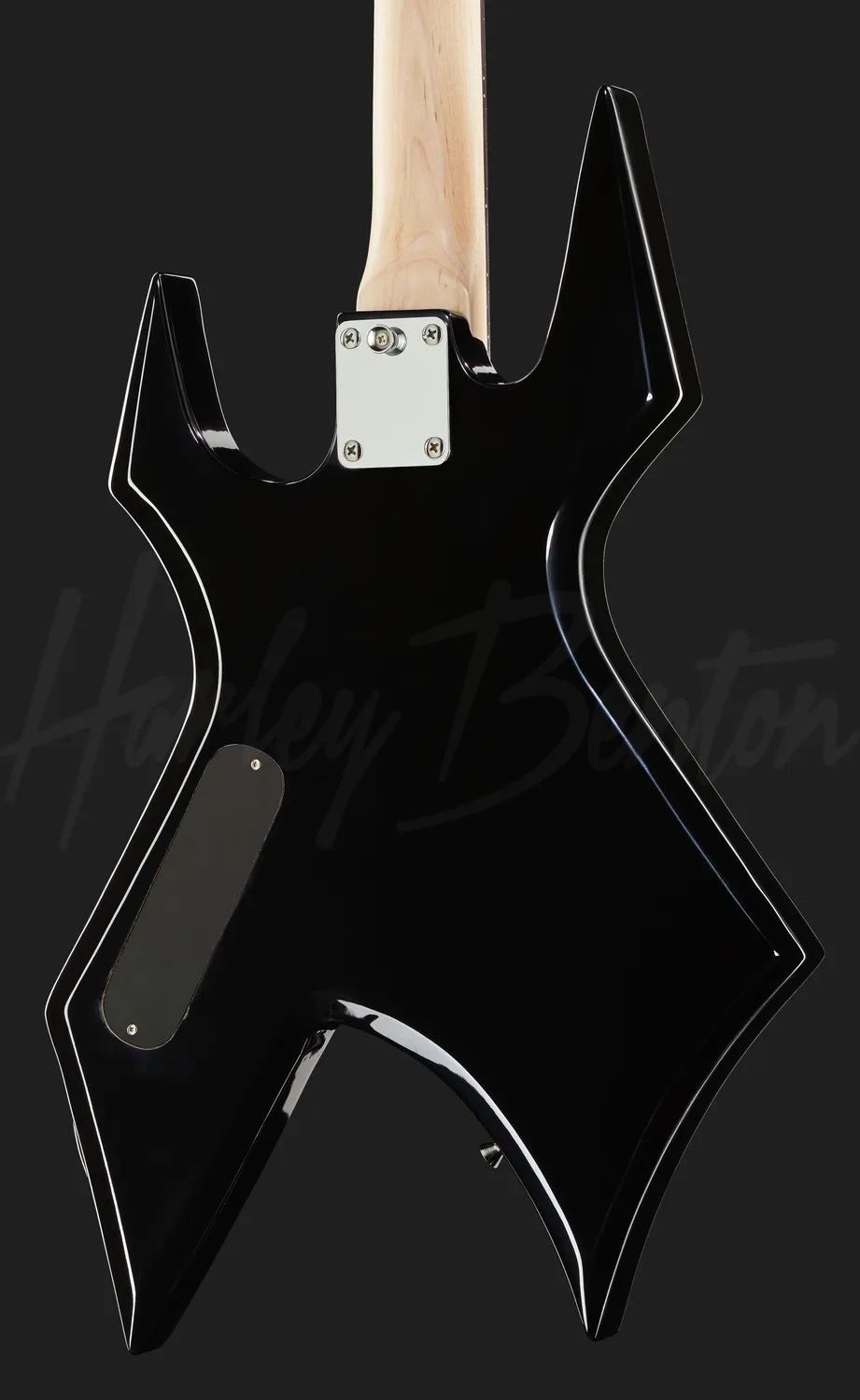Harley Benton Classic WL-20 E-Gitarre Schwarz Humbucker