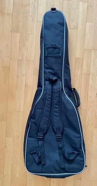 Rocktile Westerngitarrentasche 4/4 Gigbag Schwarz gepolstert