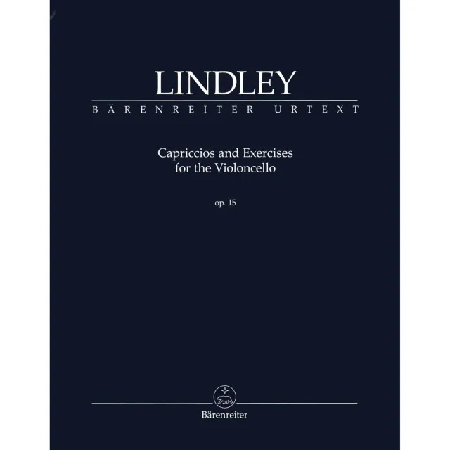 Bärenreiter Lindley Capriccios Op 15 Noten Cello solo