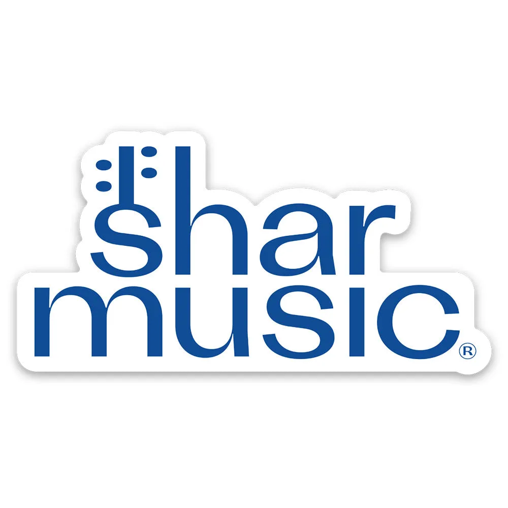 Shar Music Sticker 6er-Pack Vinyl Bach Kontrabass Geschenk