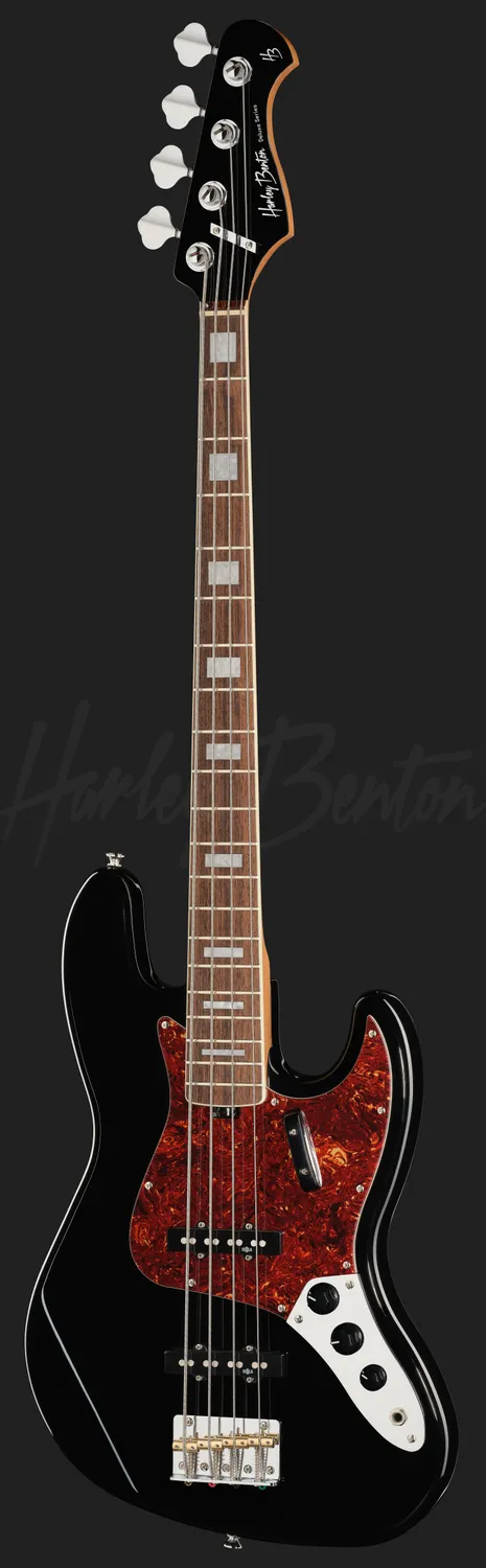 Harley Benton Pro Series MV-4JB E-Bass Black 4-saitig