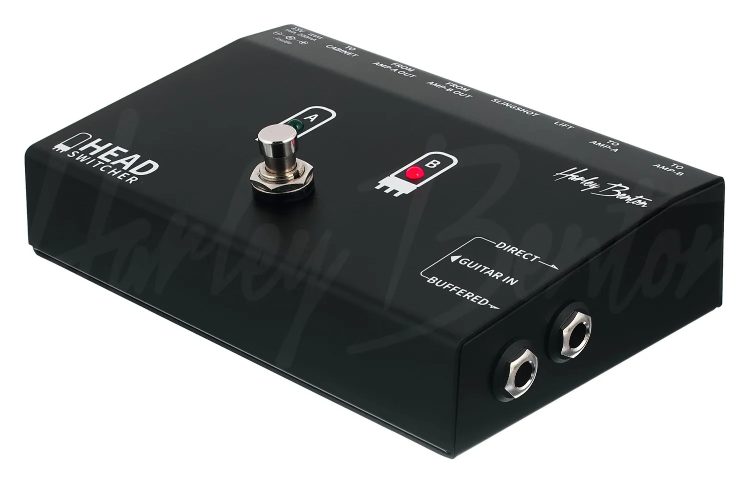 Harley Benton Tube Head Switch Amp-Umschalter 2 Heads