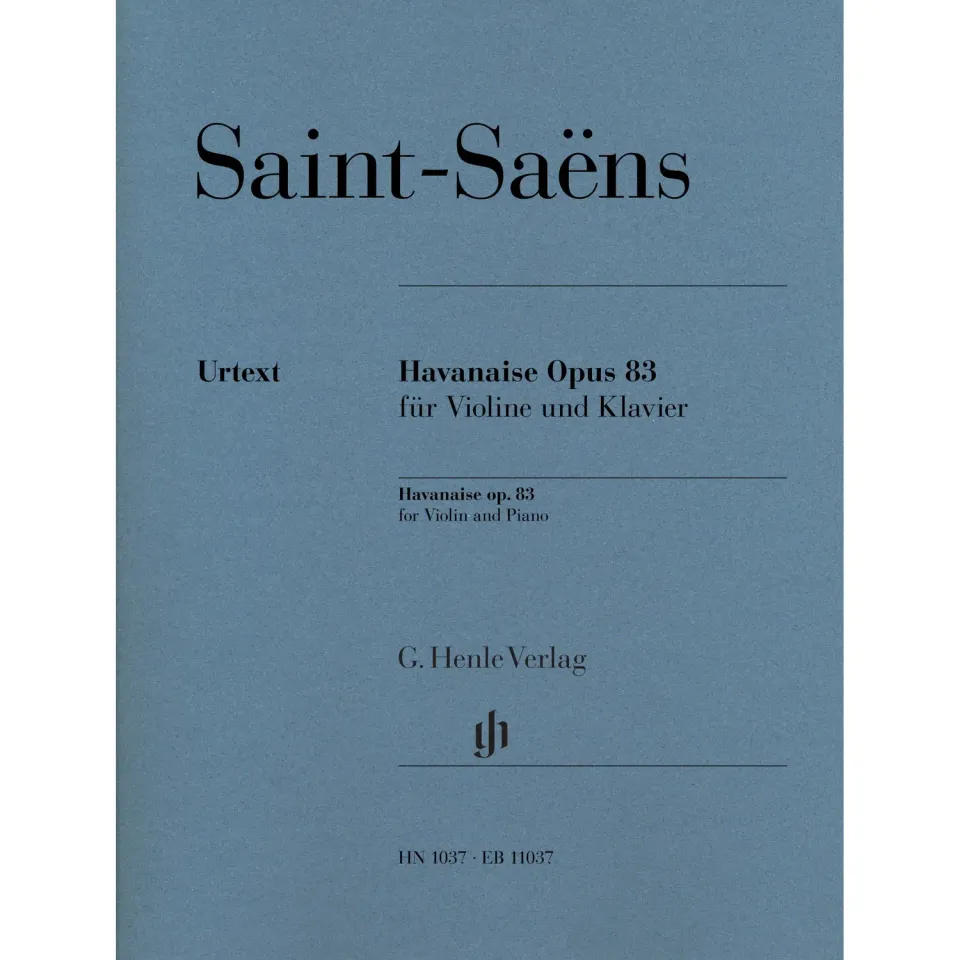 Henle Havanaise op. 83 Noten Violine Klavier Urtext