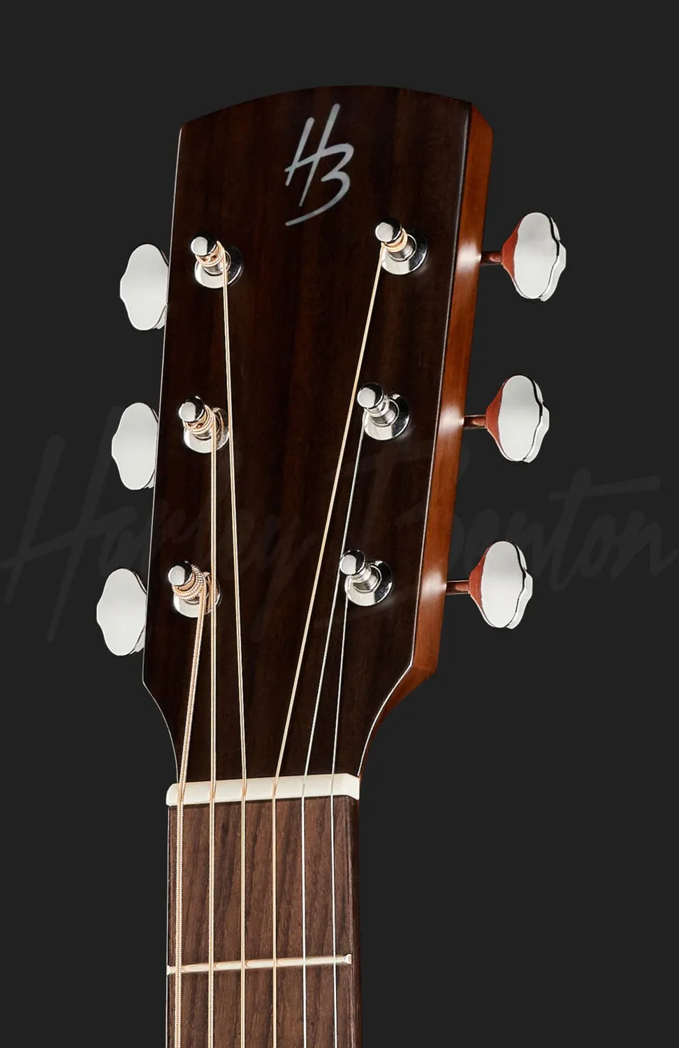 Harley Benton Custom Line CLG-70SR CE Westerngitarre Schwarz