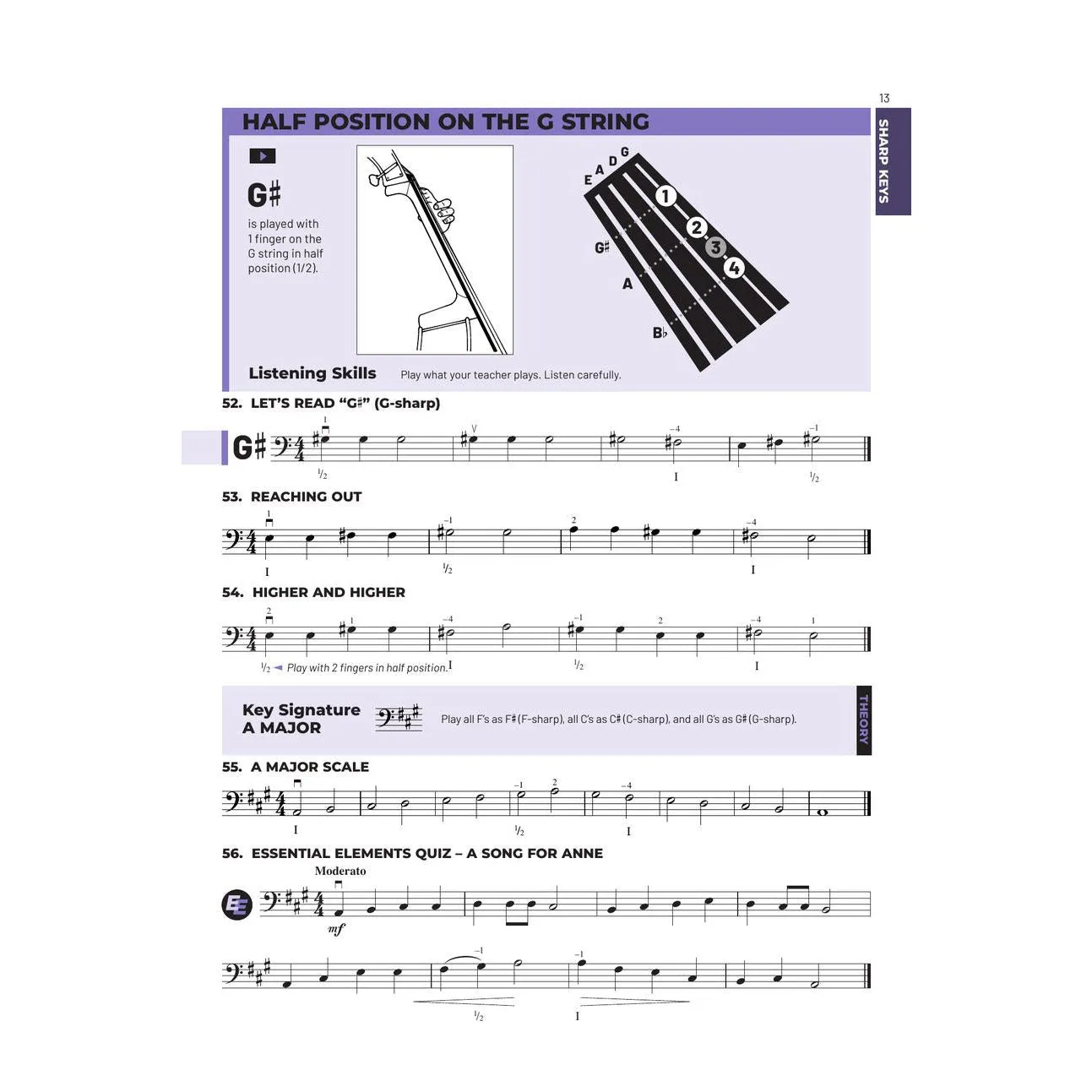 Hal Leonard Essential Elements Bass Schule Buch 2 Ausgabe 2025