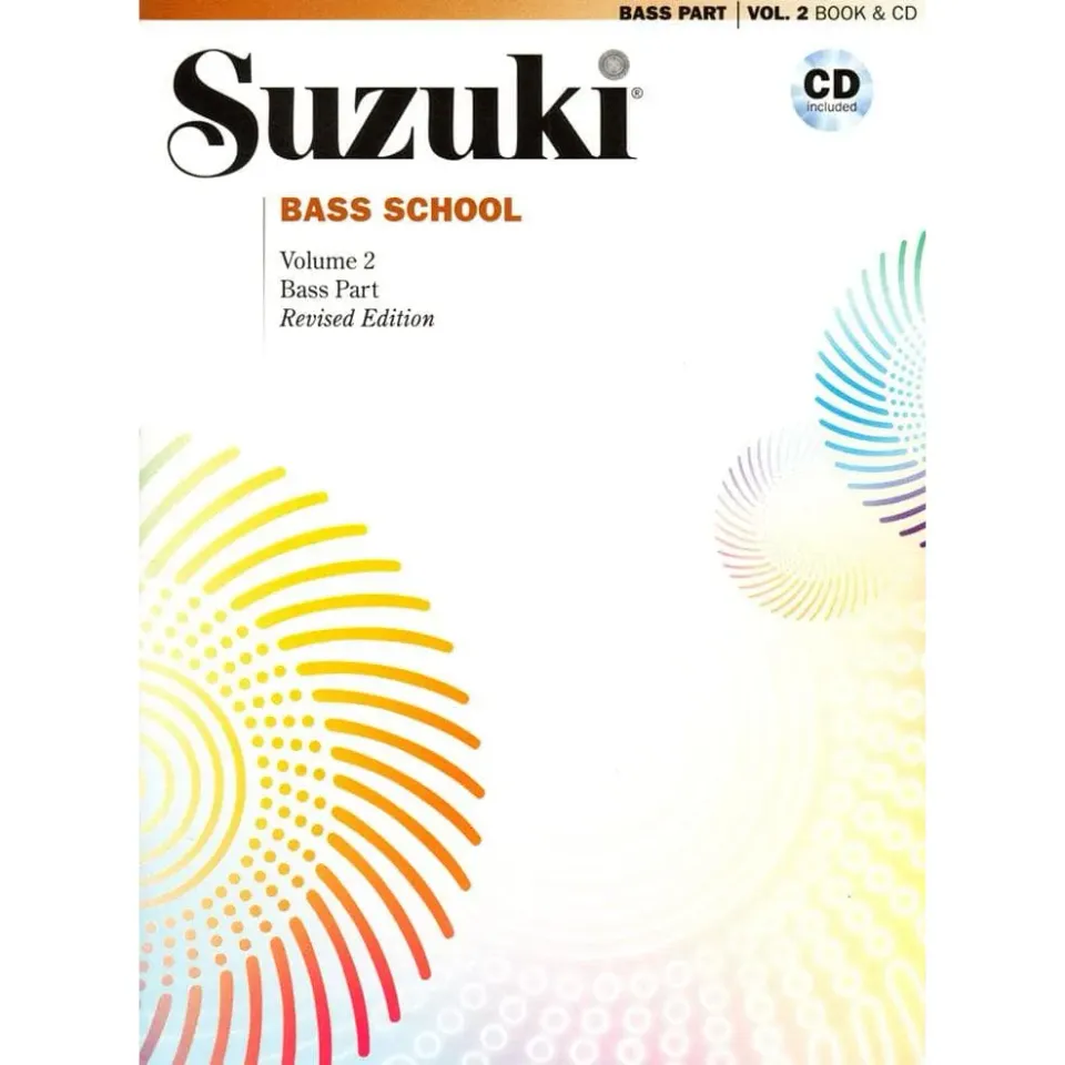 Suzuki Bass School Band 2 Notenheft Kontrabass mit CD