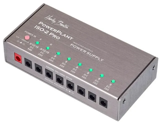 Harley Benton PowerPlant ISO-2 Pro Netzteil 8-fach
