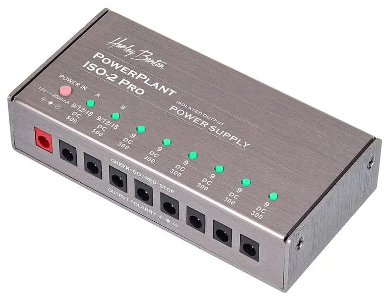 Harley Benton PowerPlant ISO-2 Pro Netzteil 8-fach