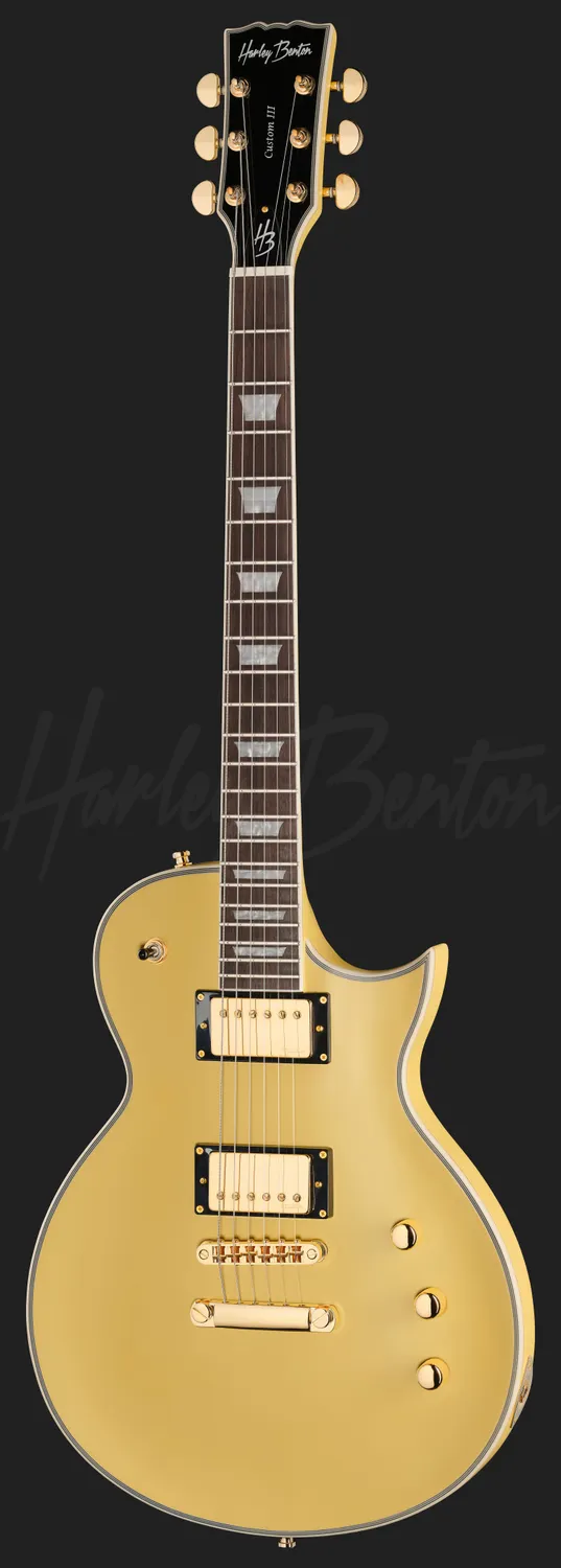 Harley Benton SC-Custom III E-Gitarre Moritz Yellow Coil-Split