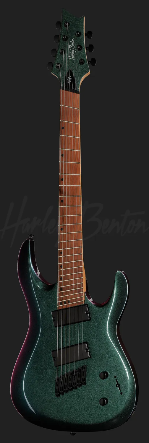 Harley Benton Progressive R-457FFB E-Gitarre 7-Saiter MultiScale