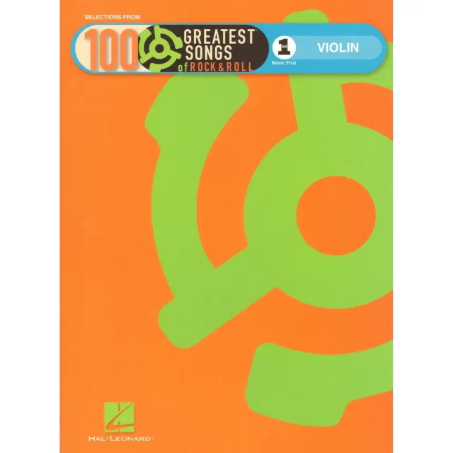 Hal Leonard 100 Greatest Songs Rock Violinenoten Solo